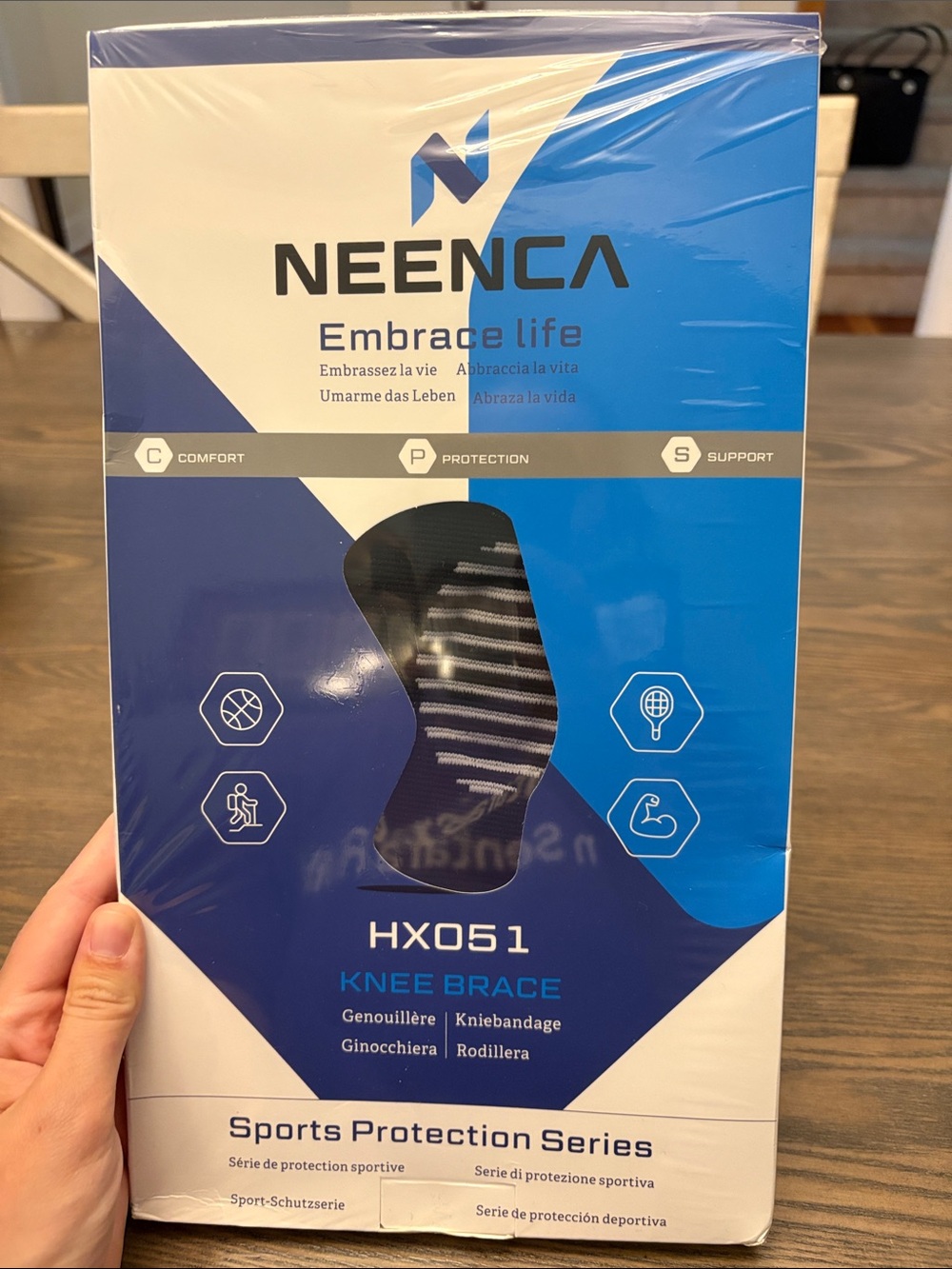 Neenca HX051 Men's Blue Knee Brace - Support & Protection